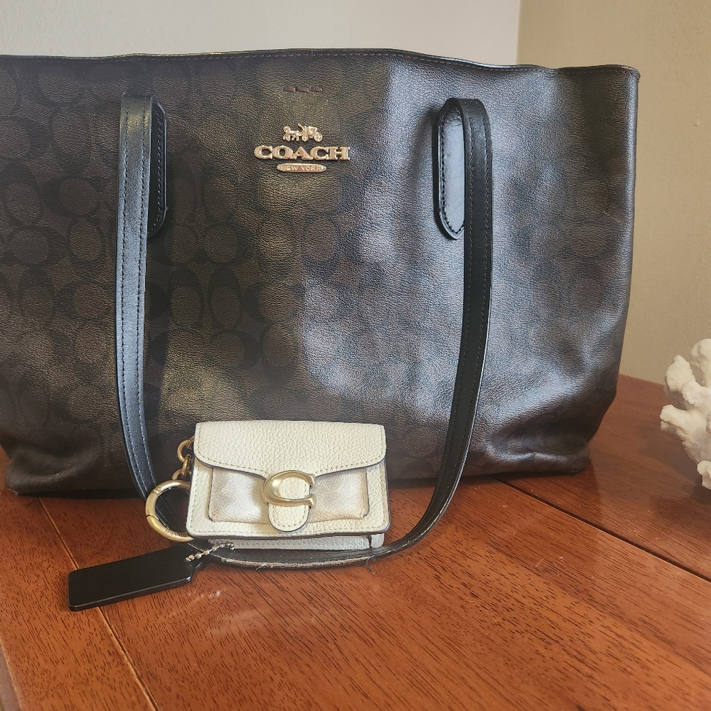COACH Bag blk brown